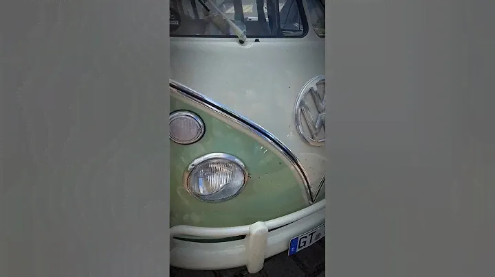 Машины в Германии 🇩🇪🇺🇦 Volkswagen Transporter T1 1950 #polinkamalinkatv