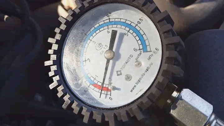 Проверка давления масла WV 1.4