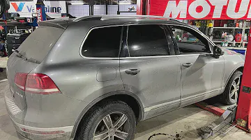 Замена масла в акпп Volkswagen Touareg NF aisin 0c8