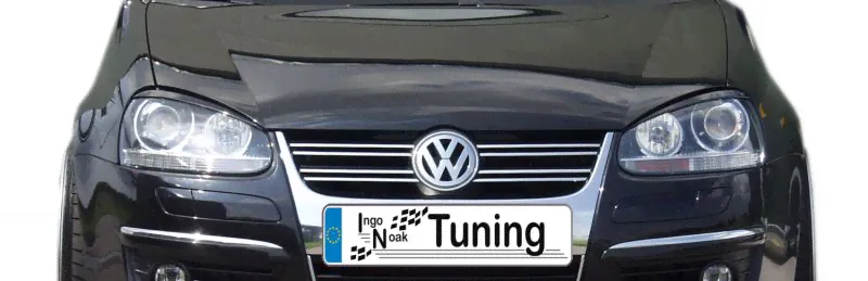 Ресницы на фары тюнинг Volkswagen Jetta V (2005-2010)-0