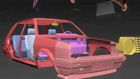 Printable 3D model of VW Golf II 'Country' for RC enthusiasts