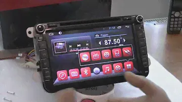 Штатное головное устройство android 4 Volkswagen Redpower 18004