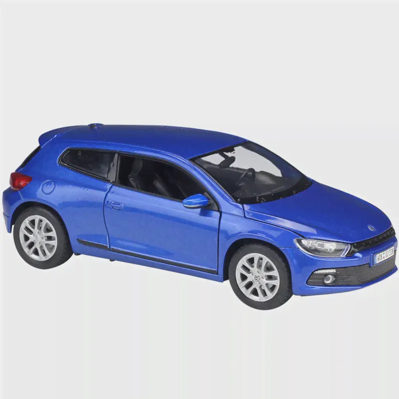 🛍 Модель автомобиля Welly 1:24 Volkswagen VW Scirocco из сплава, литой и игрушечный транспорт с дистанционным управлением, соберите подарки-0