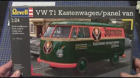 Revell 1/24 VW T1 Kastenwagen/Panel Van # 07076 www.eModels.co.uk