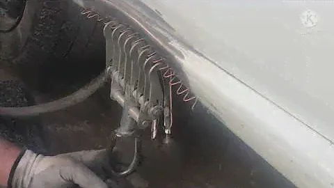 Ремонт порога на VW POLO