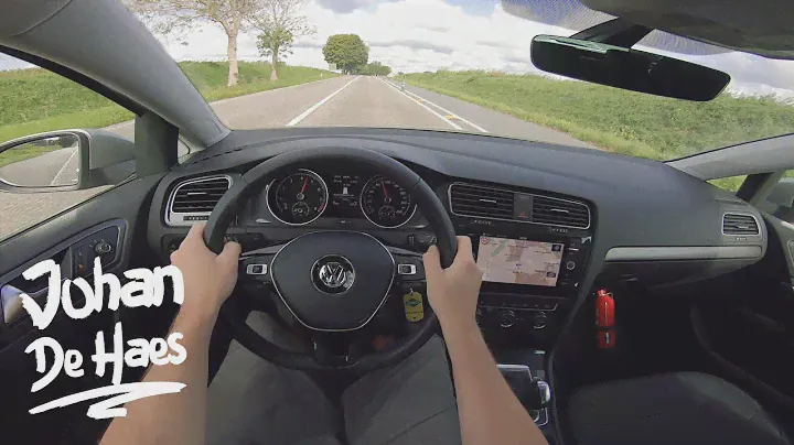 VW Golf Variant 1.4 TGI CNG 110 hp POV test drive