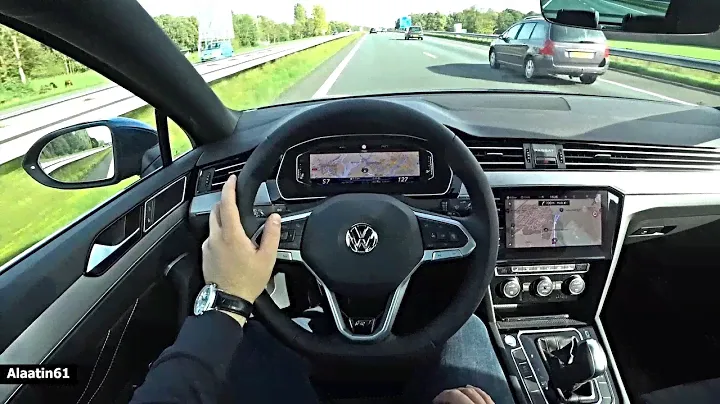The New Volkswagen Passat 2023 Test Drive