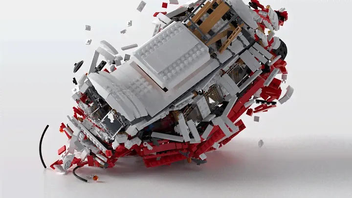 Speed Build + Destruction - LEGO CREATOR 10220, Volkswagen T1 Camper