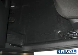 Коврики салона, RIVAL, для Volkswagen Polo V седан 2010-2020