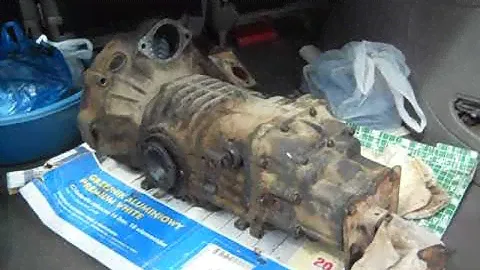 VW T3  кпп ремонт
