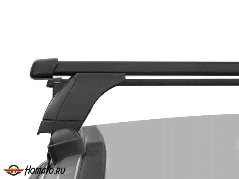 Багажник на крышу Volkswagen Polo 5 2010-2019 седан | LUX-4
