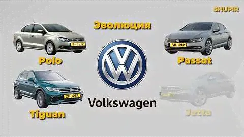 Эволюция моделей Volkswagen: Polo, Passat, Tiguan и Jetta