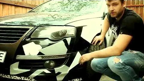 Снятие бампера Passat B6