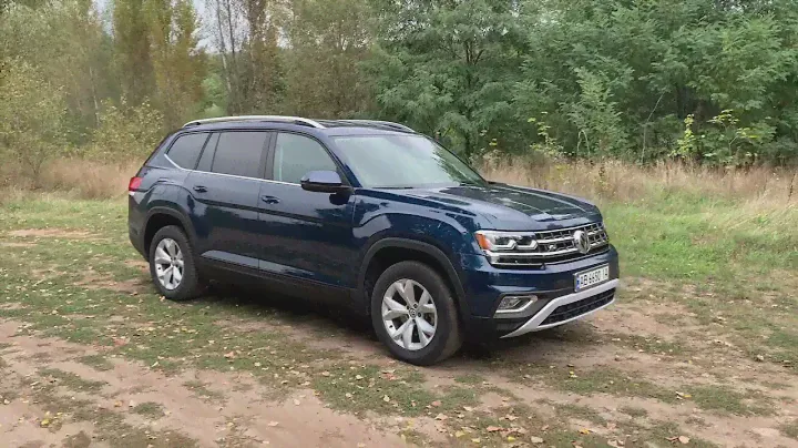 Volkswagen Atlas 3.6 V6 в Прокат? Мини обзор автомобиля. Расход топлива. Динамика.