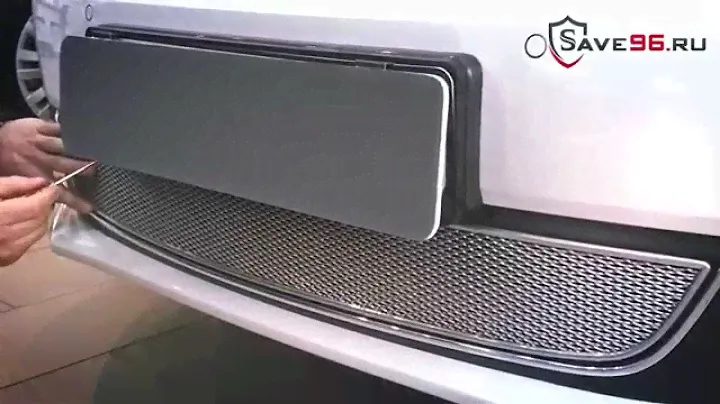 Защита радиатора Volkswagen Jetta 6 (Фольксваген Джетта 6) 2011-2014г.