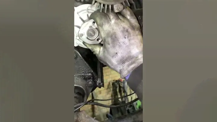 Замена помпы на Vw Passat B5 1.9thi AHH