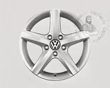 5G00714968Z8 Оригинальные литые диски Volkswagen R16 дизайн Aspen Brillantsilber
