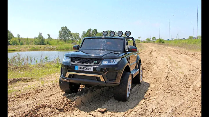 Электромобиль Range Rover - ПОЛНЫЙ ОБЗОР видео детского электромобиля