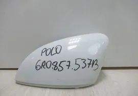 Крышка зеркало левая Volkswagen Polo oem 6r0857537b (слом.2креп.)