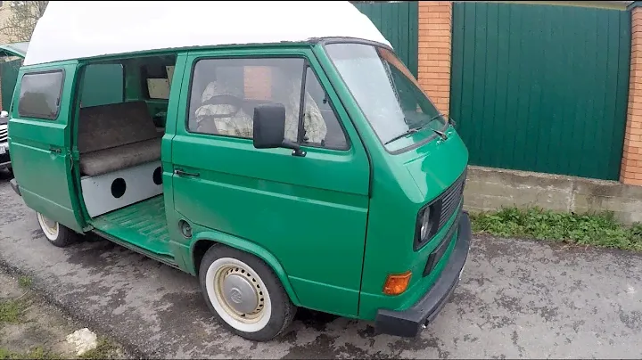 VW T3 by Reimo, клеим крышу, техничка №2