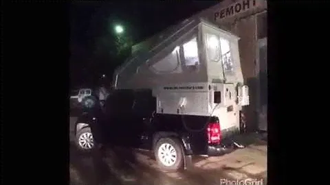 Кунг на Амарок. Жилой модуль на Amarok.