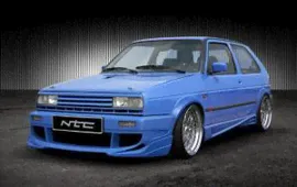Бампер передний K-Racing тюнинг Volkswagen Golf II (1983-1992)
