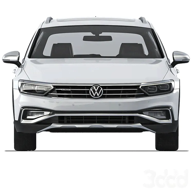 Volkswagen Passat Alltrack B8 (FL) 2020 - Транспорт - 3D модель-2