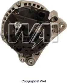Генератор WAI для Volkswagen Transporter T5 2009-2015. Артикул 11425N-2