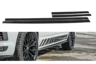 Накладки сплиттеры на пороги на Volkswagen T6