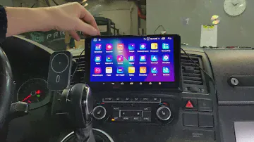 Штатная магнитола Parafar для Volkswagen Multivan 2003 2015 на Android 11 0 PF051U2K