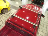 Багажник на крышу Volkswagen Amarok, Атлант, аэродинамические дуги
