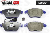 Тормозные колодки Miles (Керамика) передние для Volkswagen Polo V 2009-2024. Артикул E500131