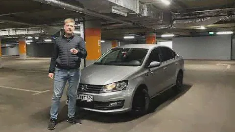 VW Polo Sedan 80000 км 1.4 турбо на DSG