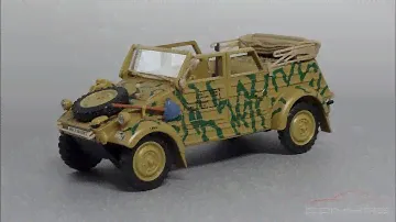Volkswagen Kübelwagen || Hongwell Cararama || Масштабная модель автомобиля 1:43