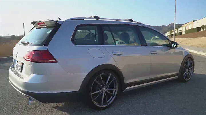 #AWEintheWild: Track Edition Exhaust for VW Alltrack/Golf SportWagen 4MOTION