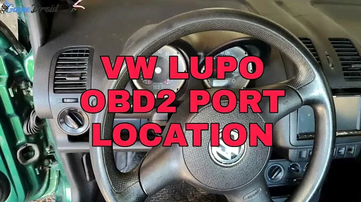 Volkswagen Lupo (Typ 6X) 1998–2005 Obd2 Diagnostic Port Location 💻🚗👨‍🔧