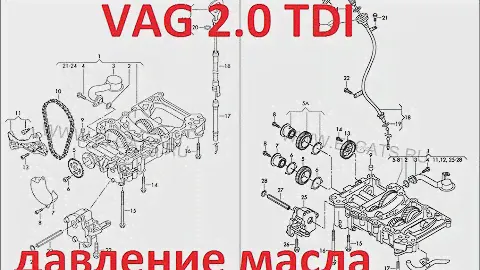 Злополучный шестигранник маслонасоса. Проблемы с приводом маслонасоса VAG 2.0TDI с насос-форсунками