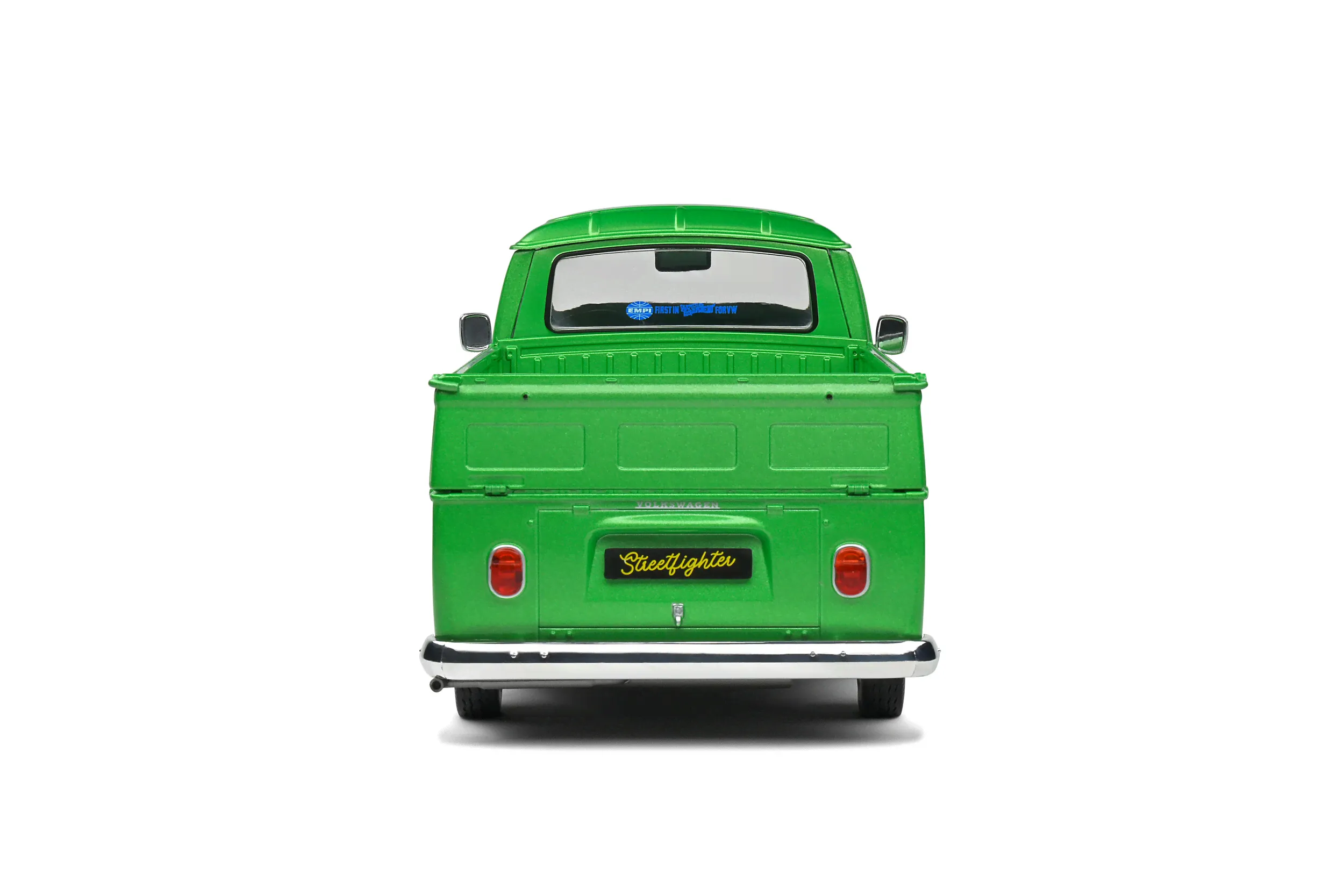 Масштабная модель Volkswagen T2 Pick-Up Green Custom 1968 зеленый лучшая цена!-4
