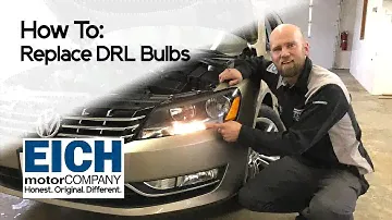 How To Replace Daytime Running Lights on a VW Passat or Jetta | Eich Motor Company