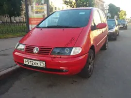 Гладкие стекла фар Volkswagen Sharan 1995-2000г.в. (пара) Толщина 4ММ