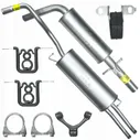 КОМПЛЕКТ ГЛУШИТЕЛЕЙ VW Volkswagen Golf 4 IV 1.4 1.6 1.9