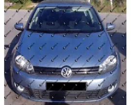 Светодиодные противотуманные фары с ангельскими глазками для Volkswagen Golf GTI 6 (2009-2012)