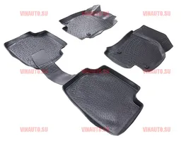 L.Locker/Коврики в салон 3D Volkswagen Passat B8 sd (14-)/0201011201