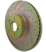 GD7155 EBC Brakes TGD тормозные диски зад VOLKSWAGEN Golf (Mk1), Golf Plus