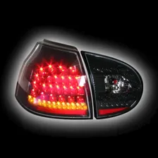 Оптика задняя, светодиодная, черная, Volkswagen Golf V 2003-2008