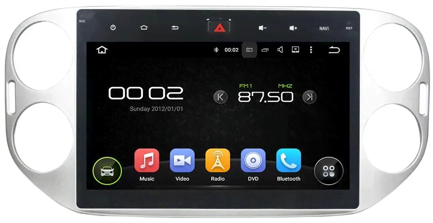 Магнитола Volkswagen Tiguan 2007-2016 на (Android 10) Carmedia KD-1024-P6