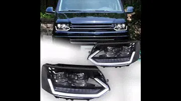 Car Lights for VW Multivan Headlight Projector Lens 2010-2015 T5 T6 Signal Head Lamp LED Headlights