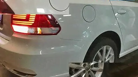 Восстановление VW Polo седан с ремонтом задней подвески