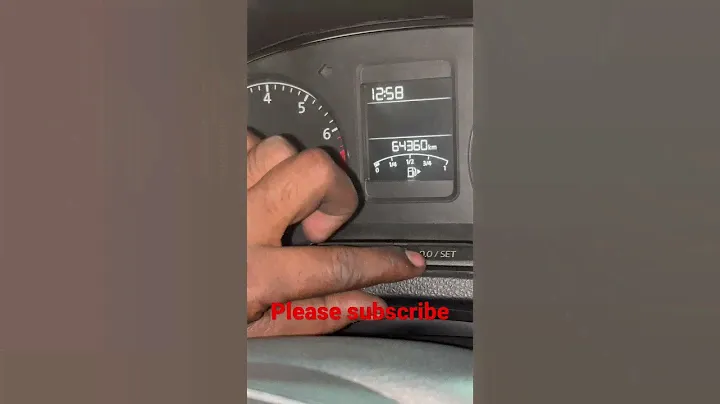 VW polo service light reset servicereset @Thecarexpert66
