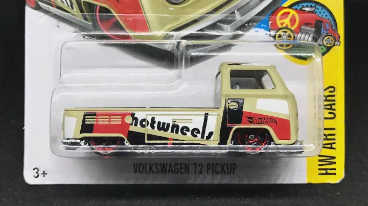 Презентация Lamley: пикап Volkswagen T2 2017 Hot Wheels